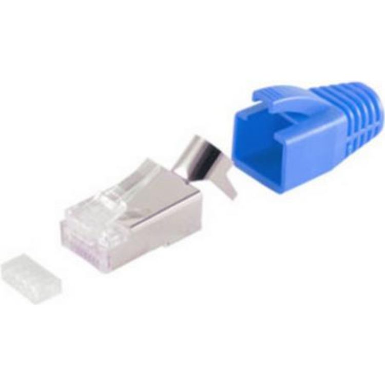 Tootefoto - shiverpeaks BS72067-10B juhtmepistmik RJ-45 Sinine, Metallik