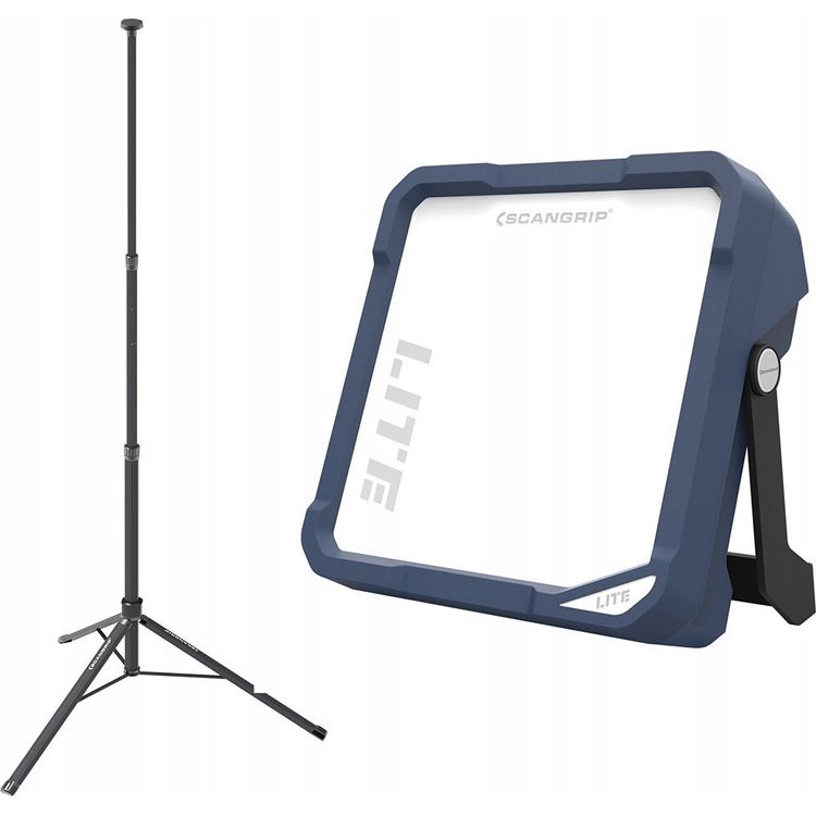 Tootefoto - Scangrip Scangrip komplekt: pimestamisevaba Vega Lite LED lamp 6000 lm 03.5453 + Statiiv 2 m 03.5685