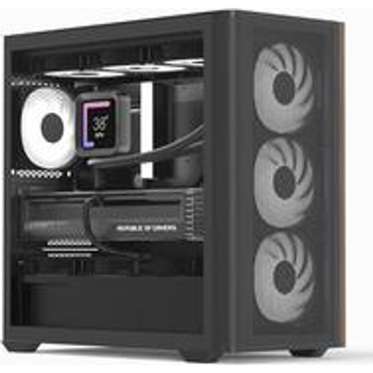 Tootefoto - AeroCool Geh Mini D301A-G-BK-V2 (B/Wood/Micro-ATX)