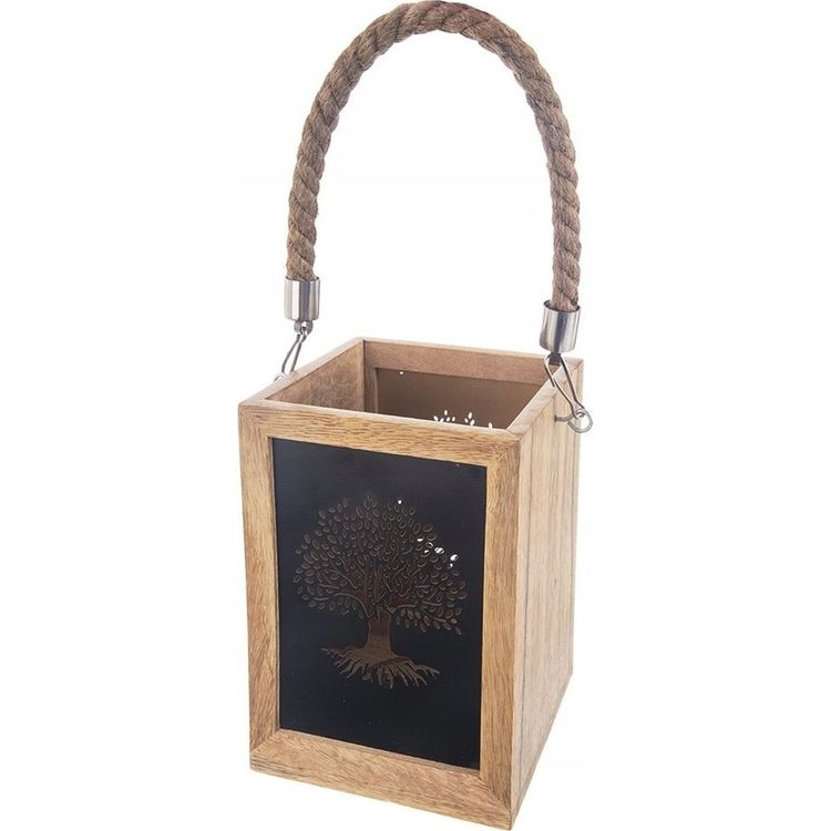 Tootefoto - Puidust k nlalatern MANGO 20 cm