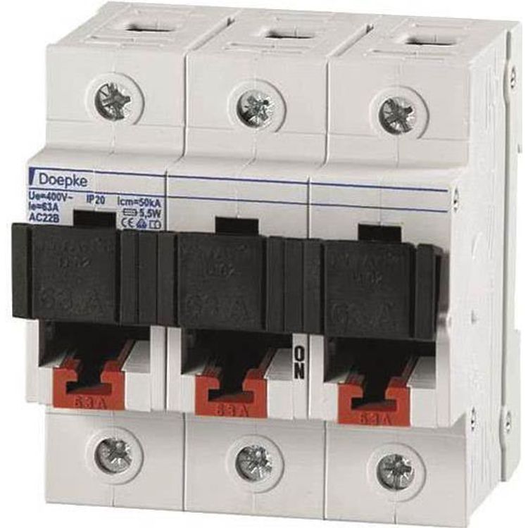 Tootefoto - Doepke Tytan II D0-63-3/E 09980100 Lasttrennschalter 09980100 1 (09980100)