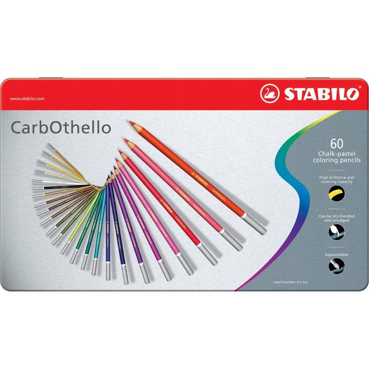 Tootefoto - Stabilo STABILO CarbOthello, mitmev rviline, 60 tk