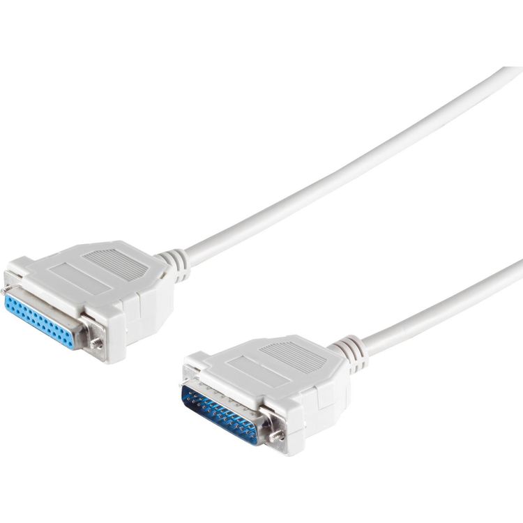 Tootefoto - S/CONN maximum connectivity SUB-D Verl ngerung, 25-pol. Sub D-Stecker auf 25-pol. Sub D-Kupplung, mit Schnapphauben, 1,8m (78022-2)