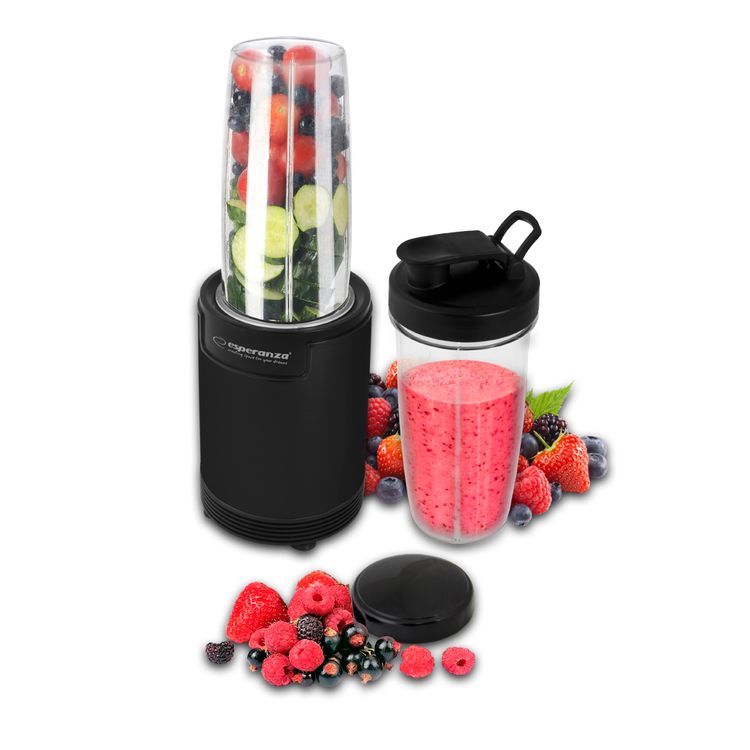 Tootefoto - Esperanza EKM029 kannmikser 0,8 l Lauapealne blender 700 W Must