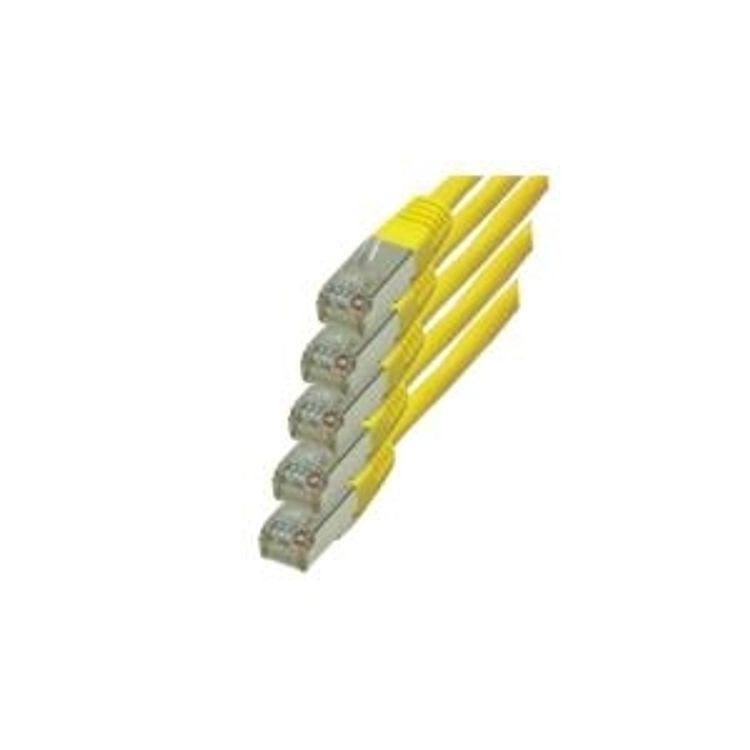 Tootefoto - S-Conn Cat.6 S/FTP 0.25 m v rgukaabel Kollane 0,25 m Cat6 S/FTP (S-STP)