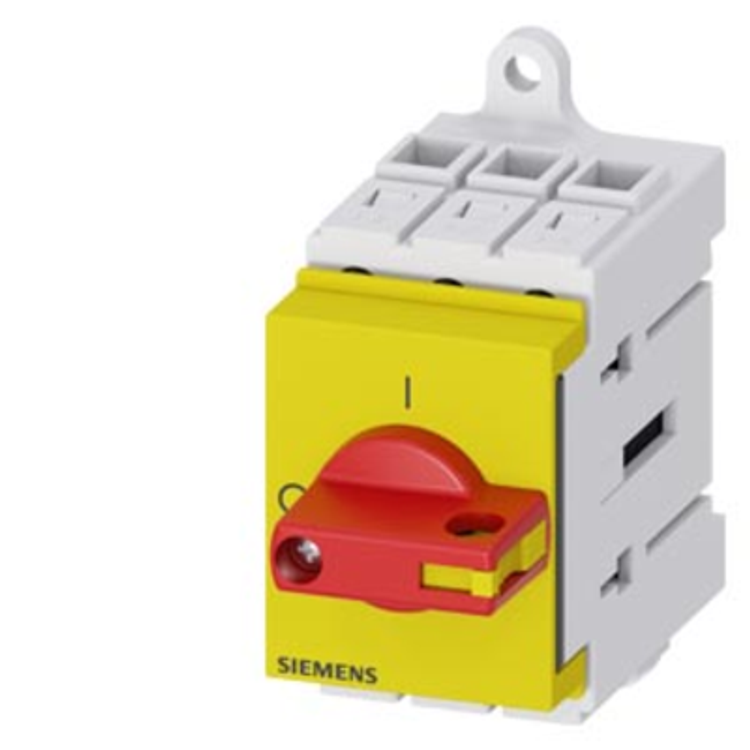 Tootefoto - Circuit Breaker Red, Yellow 3-Pin 16 Mm 16 A 690 V Ac Siemens 3Ld30300Tk13
