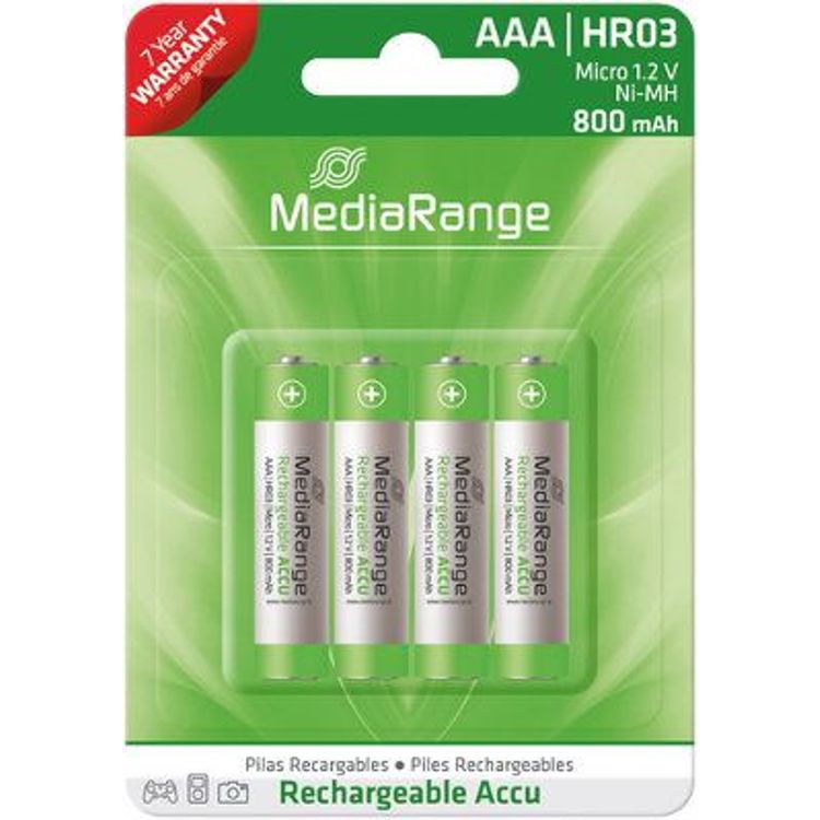 Tootefoto - MediaRange MRBAT120 kaamera/videokaamera aku Nikkel-metallh driid (NiMH) 800 mAh