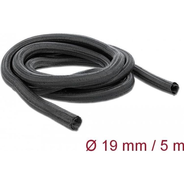 Tootefoto - DeLOCK 18919 kaabliisolatsioon Kaablisoomus Must 1 tk