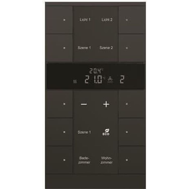 Tootefoto - Busch-Jaeger HVAC-Ger t 10fach, BE, sw, matt SBR/U10.0.11-885 (2CKA006330A0052)