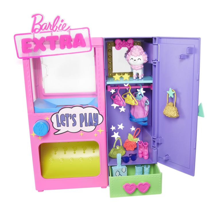 Tootefoto - Barbie Extra Surprise Fashion Closet Playset