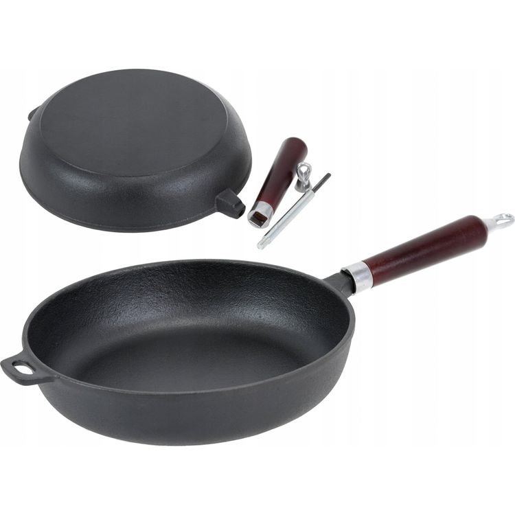 Tootefoto - Frying pan KRISBERG CAST IRON 30cm KRISBERG KS-2642