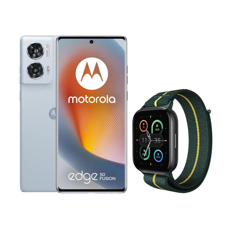 Tootefoto - Motorola edge 50 fusion 5G 8/256GB Marshmallow Blue + watch fit