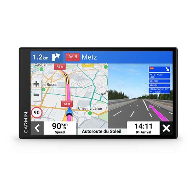 Tootefoto - Garmin DriveSmart 76 navigaator Fikseeritud 17,8 cm (7") TFT-ekraan Puutetundlik ekraan 239,6 g Must