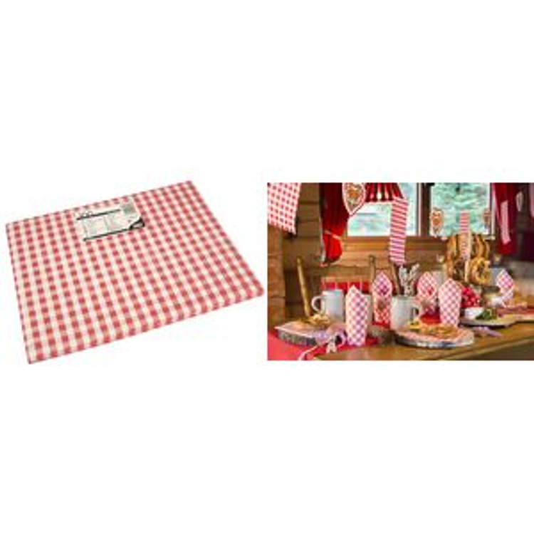 Tootefoto - Papstar 84346 kohamatt Nelinurk Punane, Valge 100 tk