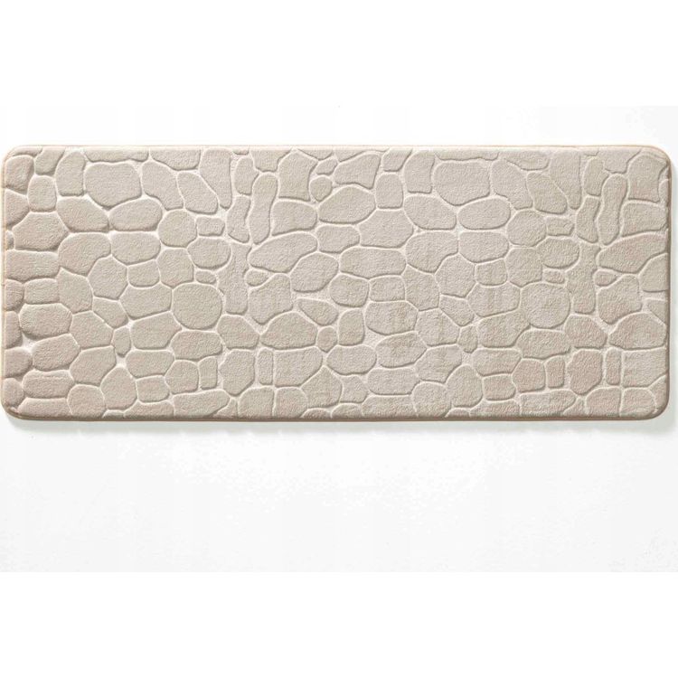 Tootefoto - Douceur d`Interieur Piklik reljeefmustriga vannitoamatt, 50 x 120 cm