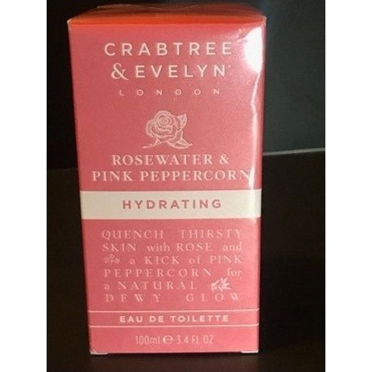 Tootefoto - Molton Brown Crabtree & Evelyn, Rosewater & Pink Peppercorn, tualettvesi, naistele, 100 ml naistele