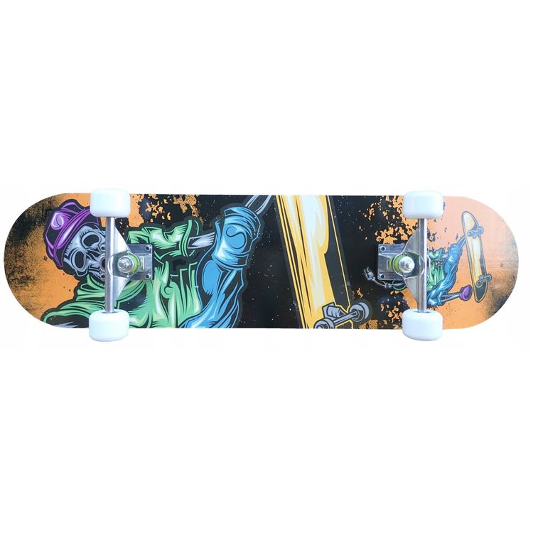 Tootefoto - Klassikaline rula lastele puidust kubisport kosmose kolju