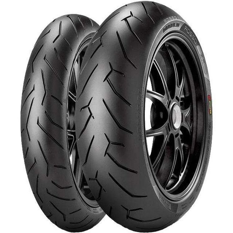 Tootefoto - 190/55ZR17 Pirelli DIABLO ROSSO II 75W TL SPORT TOURING Rear null