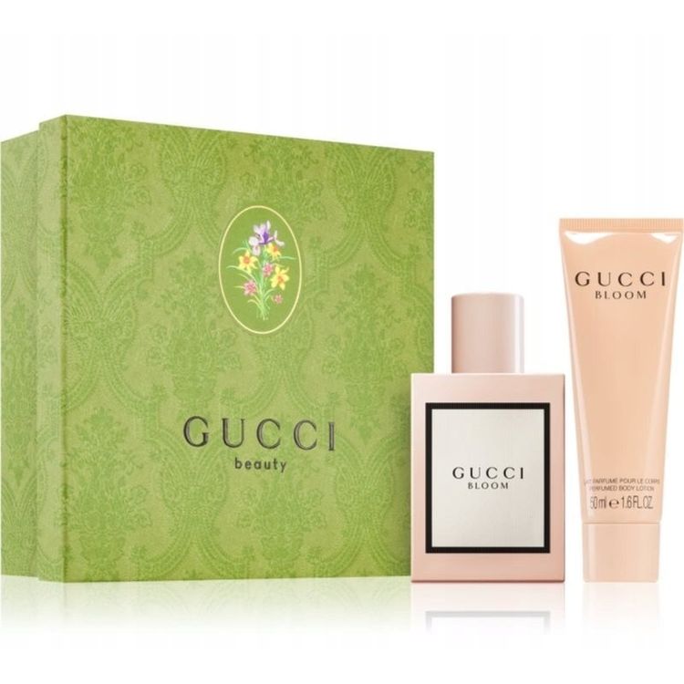 Tootefoto - Komplekt Gucci: Bloom, parf mvesi, naistele, 50 ml + Bloom, kehakreem, 50 ml naistele