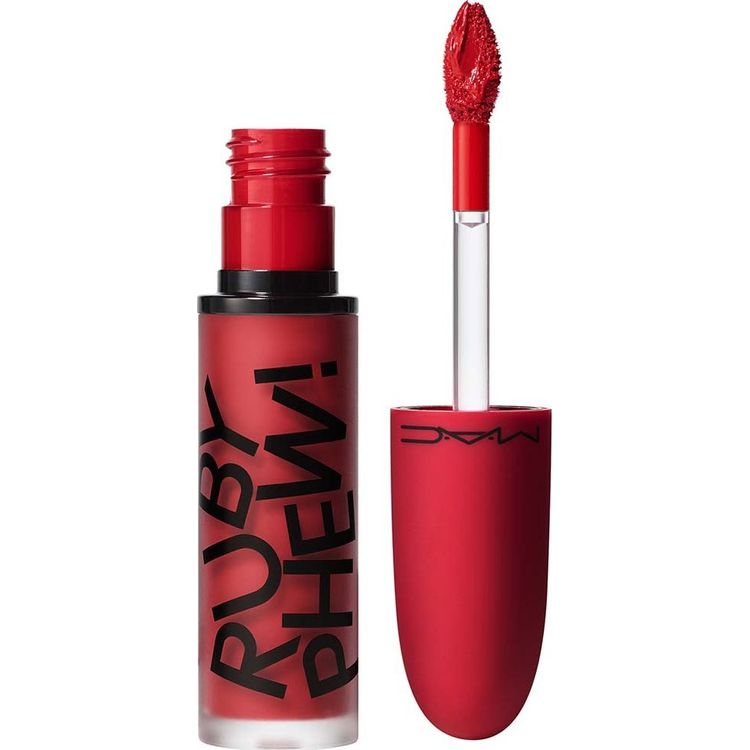 Tootefoto - MAC MAC, puudersuudlus, matt, vedel huulepulk, rubiinpunane, 5 ml naistele