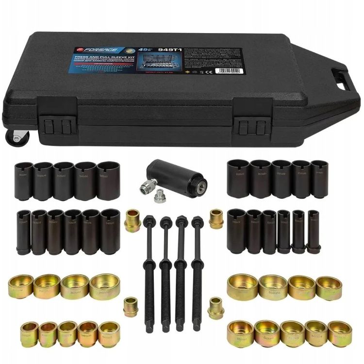 Tootefoto - H drauliline t mmitsate komplekt tshoova pukside ja laagrite jaoks, 49 tk.