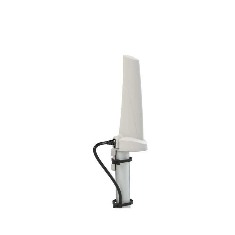 Tootefoto - Poynting Antennen LTE/GSM Mast/Wand A-OMNI-0280-08-V1 wei RA-SMA (M) 4dbi OMNI-Directional LTE SISO SMA - Male 2 Meter Kabel (A-OMNI-0280-08-V1)