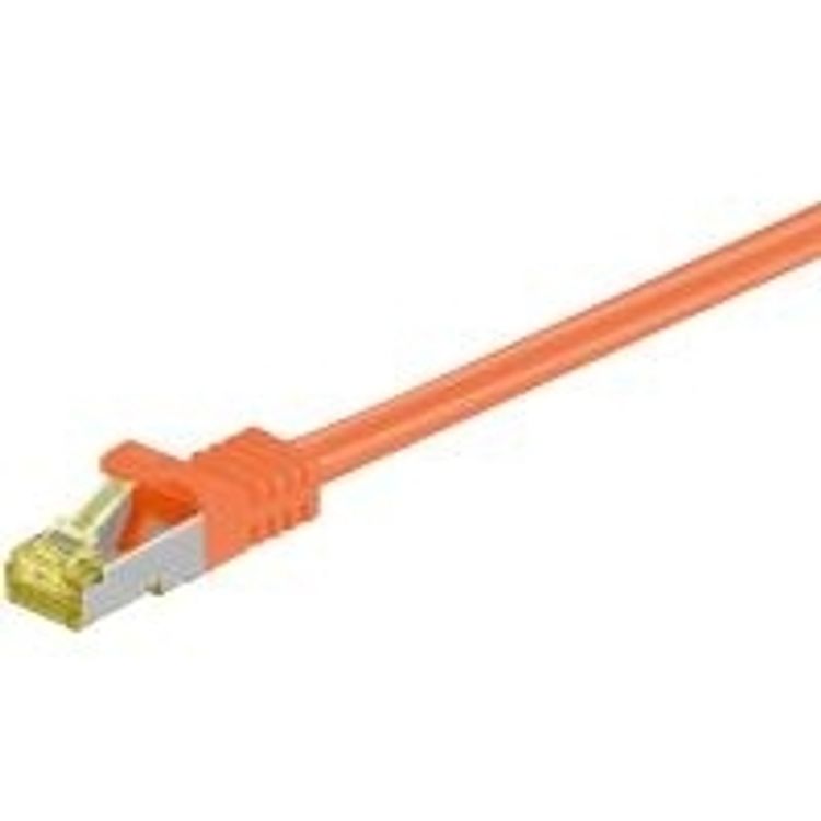 Tootefoto - Goobay RJ-45 CAT7 30m v rgukaabel Oran S/FTP (S-STP)