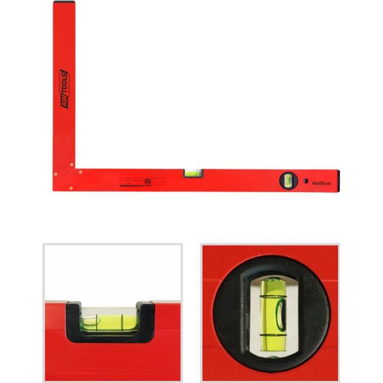 Tootefoto - AWTools 90 angle with a spirit level 50 x 80 cm (AW30108)