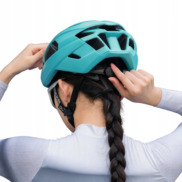 Tootefoto - RockBros Rockbros LK-15 s sinikkiust jalgrattakiiver 58-62 cm - helesinine