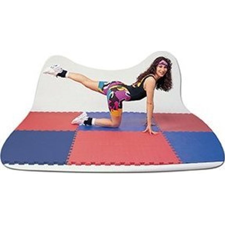 Tootefoto - Puslematt Punane ja Sinine 100 x 100 x 2 cm