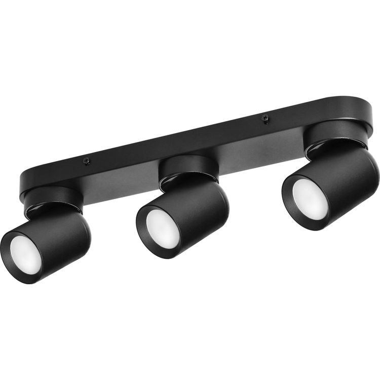 Tootefoto - Orno MALTA SP 3 laelamp, seina- ja laekinnitus, GU10 max. 3x12W, IP20, must