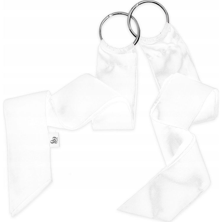 Tootefoto - SO DIVINE_Luxury Silk Restraints massager, siidised paelad sidumiseks, Valge, 2 tk.