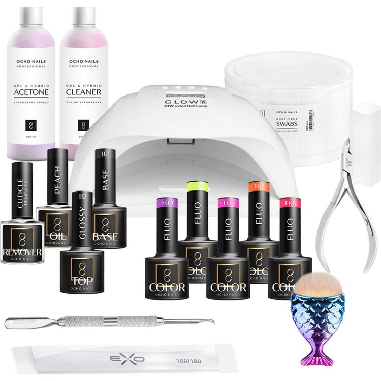 Tootefoto - Activeshop OCHO NAILS 6 h briidstardikomplekt