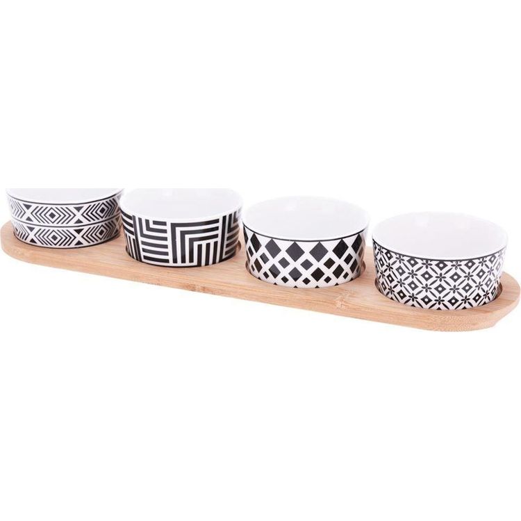 Tootefoto - Suurep rane majatarvete kauss, ramekiin, portselan, 4 tk, alusel, kandik