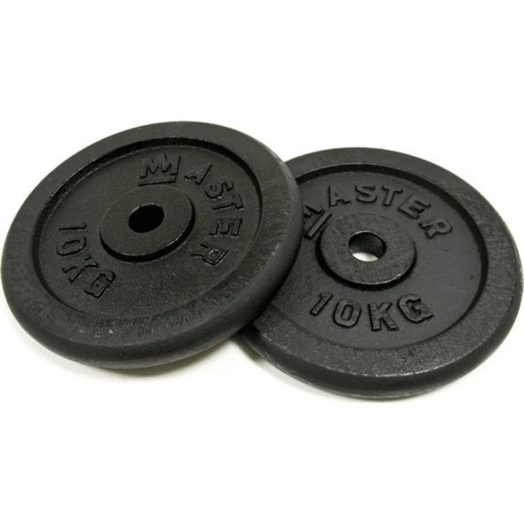 Tootefoto - Master Kaalud MASTER malmplaadid 10 kg x2