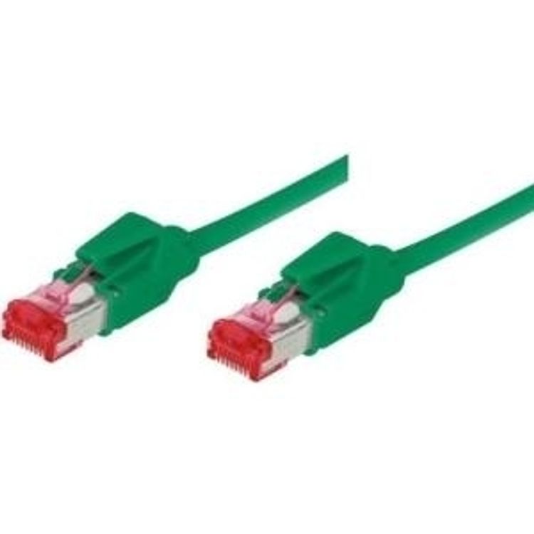 Tootefoto - Tecline 71805G v rgukaabel Roheline 5 m Cat6a S/FTP (S-STP)