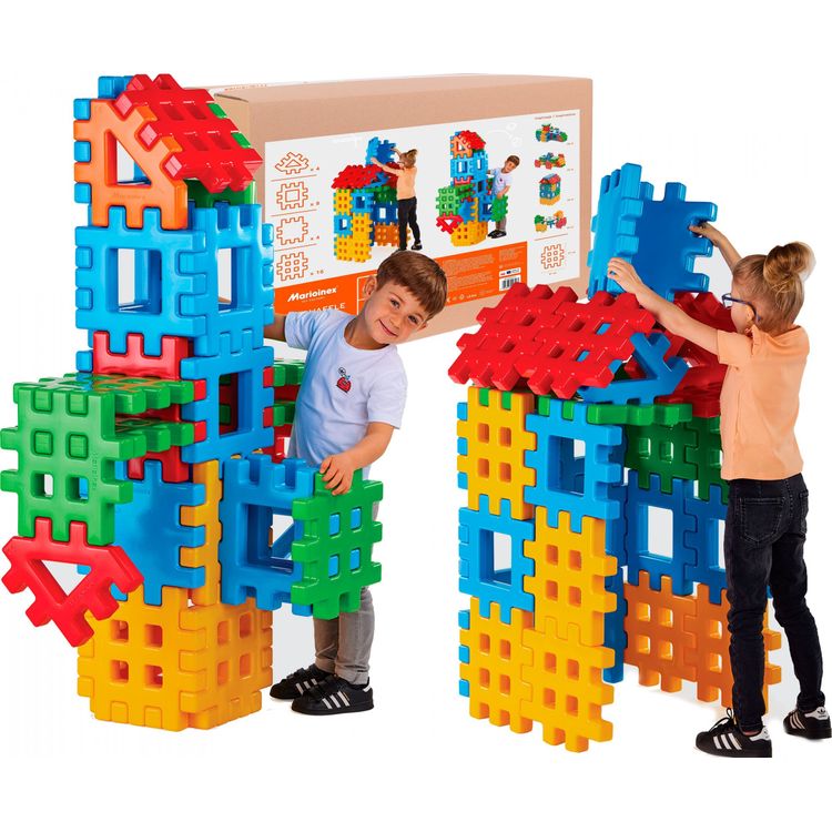 Tootefoto - Marioinex Marioinex MEGA vahvlid GIANT XXL, 32 elementi + kolmnurgad