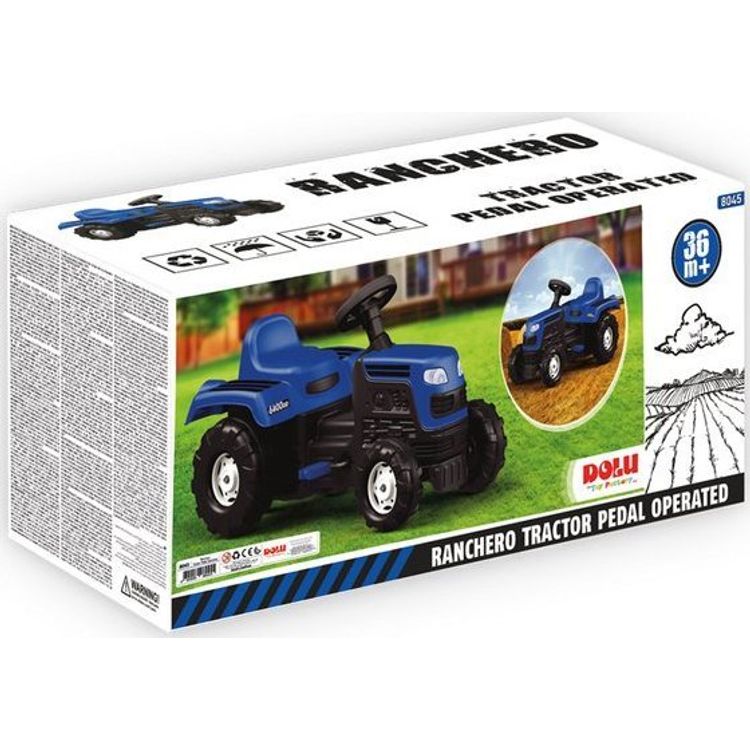 Tootefoto - Pedal tractor in cardboard box - Ranchero