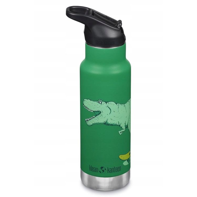 Tootefoto - Klean Kanteen Kid Kanteen Classic Narrow VI (Flip Sport), 355ml/12oz, Dino Skate