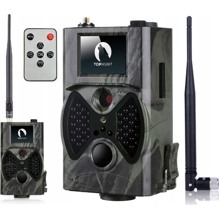 Tootefoto - Luksuslik IP-kaamera Metsakaamera l ks LED 1080p Kaugjuhtimispult HC300m Universaalne