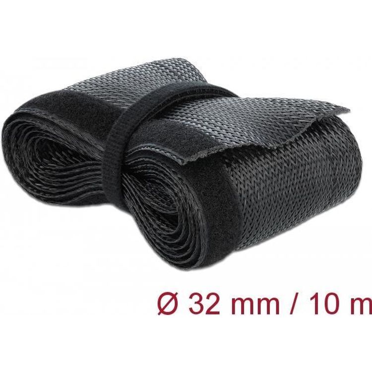 Tootefoto - DeLOCK 19059 kaabliisolatsioon Kaablisoomus Must 1 tk