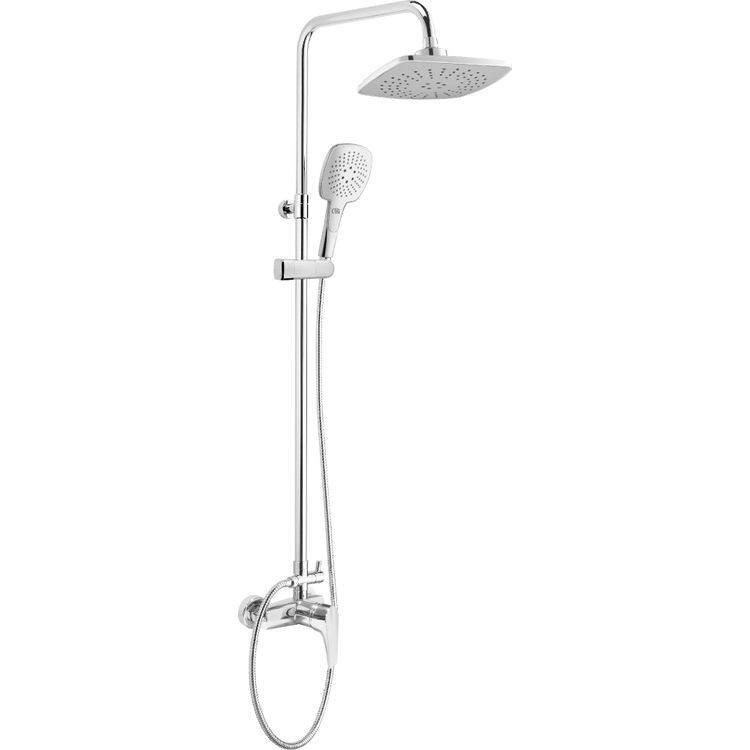 Tootefoto - Deante Corio du ikomplekt vihmadu i ja kroomitud kraaniga (NAC 01EM)