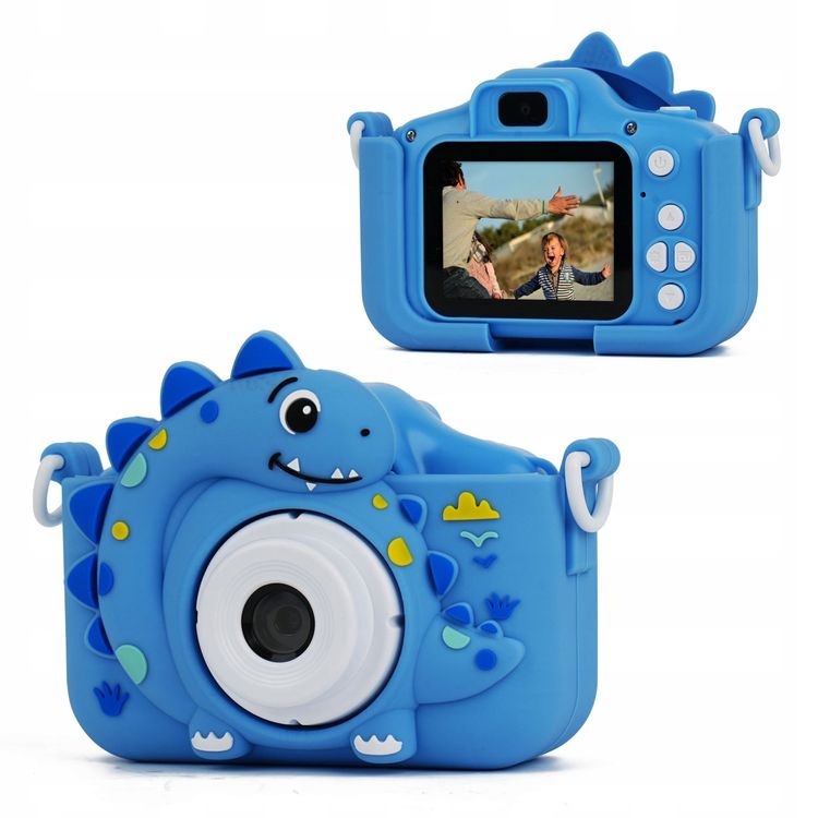 Tootefoto - Coft Camper 48MP kaamera 1080p lapse jaoks 5x mp3 -m ngud xrec x2 / sinine dinosaurus