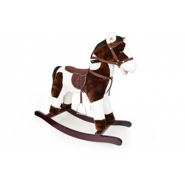 Tootefoto - Horse on runners brown-white