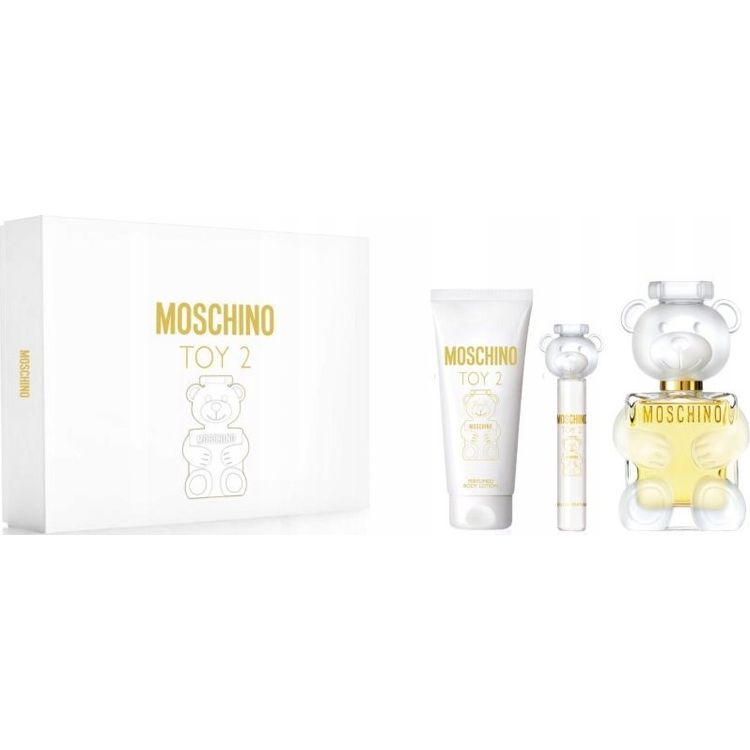 Tootefoto - KOMPLEKT MOSCHINO Toy 2 EDP sprei 100ml + KEHALOOM 100ml + EDP sprei 10ml