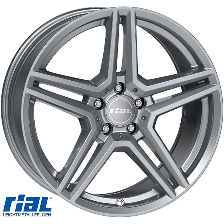 Tootefoto - Rial M10 Gr 9.5X19 5X112/51 (66.6) (Gr) (Pk/R14) (Tuv) Kg910 Rear