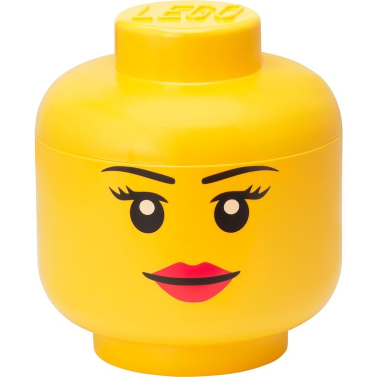 Tootefoto - Copenhagen R.C. Lego Storage Head "Girl", gro | RC40321725 (RC40321725)