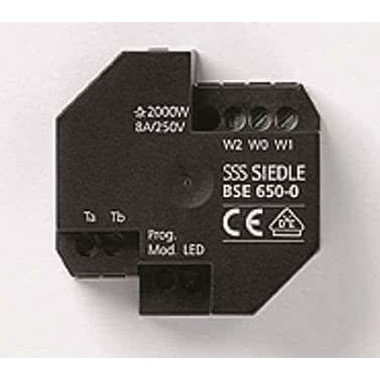 Tootefoto - Siedle BSE 650-02 Bus-Schalt-Einheit Schwarz (200031950-02)