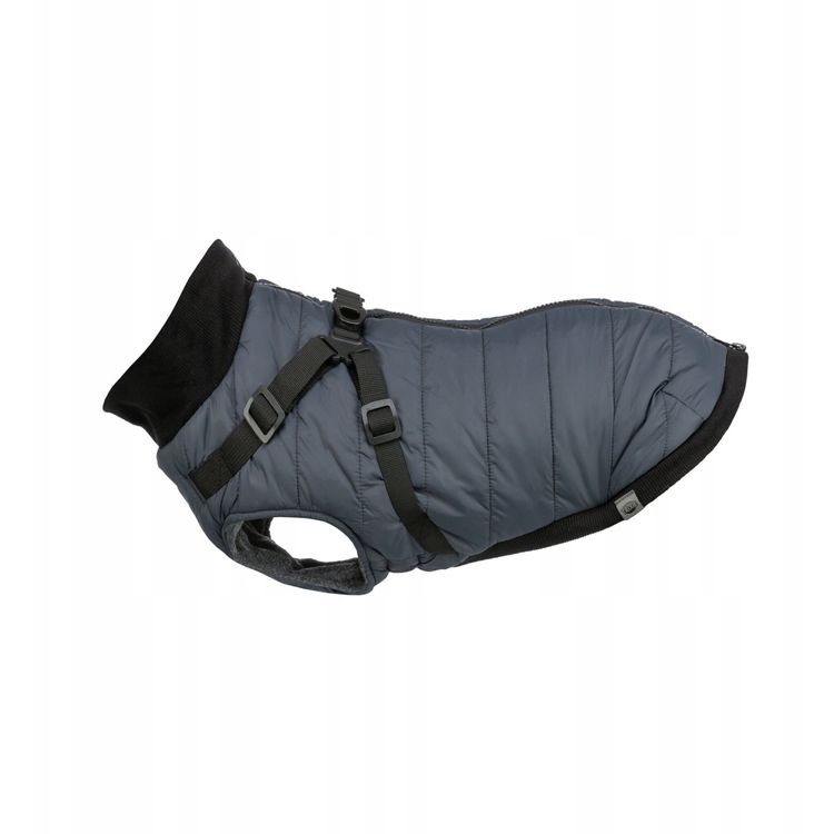 Tootefoto - Pontis, p aszczyk z szelkami, dla psa, niebieski, S: 33 cm