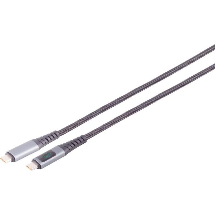 Tootefoto - MicroConnect USB-Kabel - 24 pin USB-C (M) (MC-USBC-USB4-240W-150)